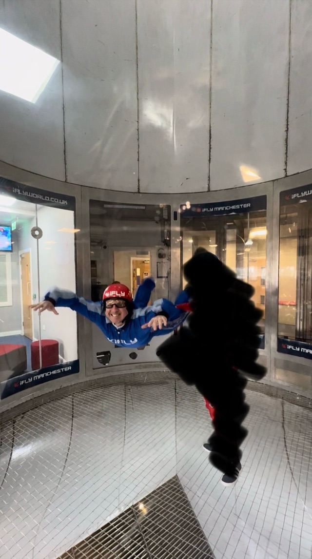 Craig indoor skydiving at iFLY Manchester